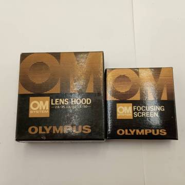 OLYMPUS オリンパス レンズフード 2.8/35,1.8/50,1.4/50 フォーカシングスクリーン カメラ用品 一眼レフ #26984