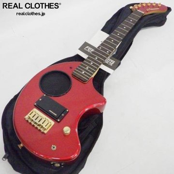 ★【弦無し】FERNANDES/フェルナンデス ZO-3C ぞうさん アンプ内蔵エレキギター ゴールドパーツ ソフトケース付 同梱&times;/D4X