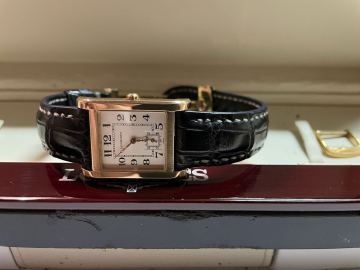 LONGINES ロンジン 1926 スクエア クォーツ 腕時計 18K ピンクゴールド クォーツ