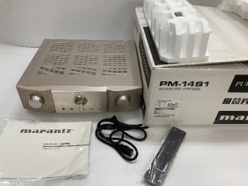 【未使用開封品】Marantz/マランツ プリメインアンプ PM-14S1 2018年製 元箱/リモコン/電源ケーブル付 &part; 75D9E-1
