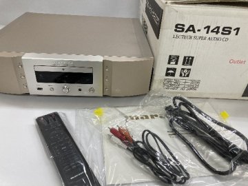【未使用品】 Marantz/マランツ CD/SACDプレーヤー SA-14S1 2013年製 付属品完備 元箱付 &part; 75D9E-2
