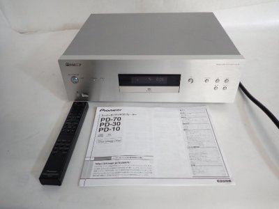 Pioneer PD-70 パイオニア D/Aコンバーター USBプレーヤー搭載 CD SACDプレーヤー リモコン/説明書付 動作品 ★ 75FEE-12