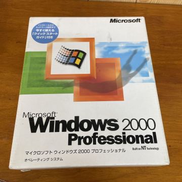 B31253 Microsoft Windows2000 Professional オペレーティングシステム　現状品　レトロ