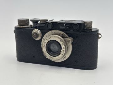 E62672112608 Leica ライカ Ernst Leitz Wetzlar D.R.P No.117089 Leitz Elmar 1:3.5 50mm レンジファインダー フィルムカメラ 現状品