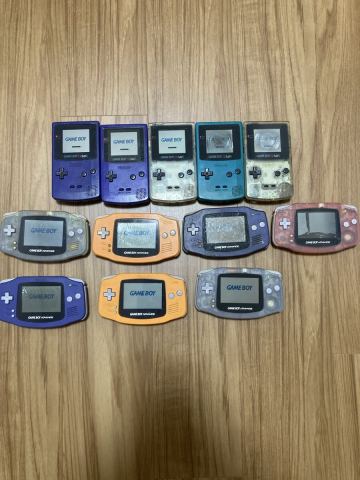 ゲームボーイアドバンス・ゲームボーイカラー　本体まとめ売り　全て起動確認済み