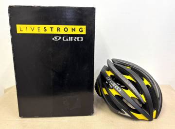 SZ-136 【未使用】 LIVESTRONG GIRO 自転車 ロードバイク ヘルメット 箱,付属品あり Lサイズ 59-63cm リブストロング ジロ