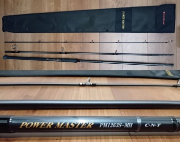天龍 パワーマスター PM1263S-MH CNT 現行 ショア ジグ ジギング ロッド 日本製 TENRYU POWER MASTER テンリュウ 青物 ブリ 3ピース