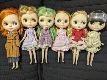 中古ブライス6体　送料込み　カスタムに