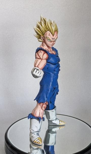 ドラゴンボール 一番くじ BATTLE OF WORLD 魔人ベジータ C賞　DRAGONBALL　二次元彩色　フルリペイント　2D