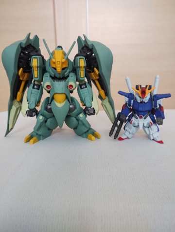 【現状渡し】ガンダムコンバージEX　クインマンサ&フルアーマーZZガンダム