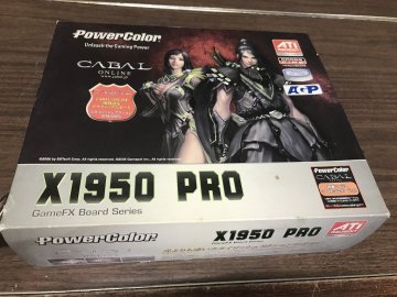 ★ナ11【新品同様　現状渡し】　X1950PRO　CABAL　GAMEFX　グラフィックボード　X1950　PRO　パソコン　ゲーム　グラフィックカード