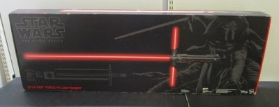 ■【外箱ダメージ/開封品/未使用】スター・ウォーズ ブラックシリーズ フォースFXライトセーバー カイロ・レン　TAKARATOMY　