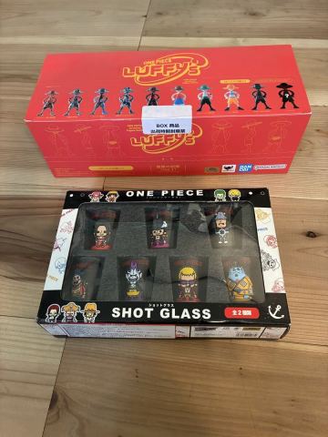 Y026 ONE PIECE ルフィズ 冒険の記憶 Vol.1 フィギュア 1BOX 10個入り ショットグラス まとめ売り