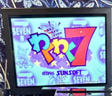 MVS わくわく7 WAKU WAKU SEVEN SUNSOFT ネオジオ ゲーム基板