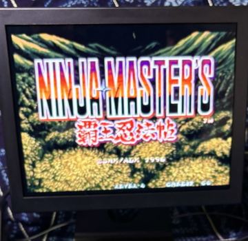 SNK ニンジャマスターズ 覇王忍法帖 MVS基板 ADK