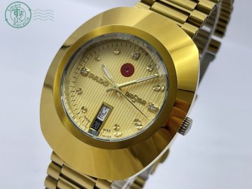 CF0801850　△ 1円～! RADO ラドー DIASTAR ダイヤスター 648.0413.3 自動巻き メンズ 腕時計 純正ベルト 3針 デイデイト 稼働 中古