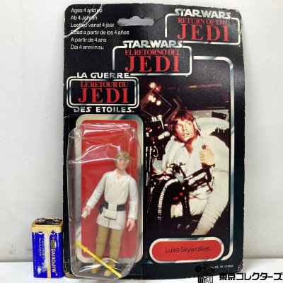 【未開封フィギュア】Palitoy パリトイ スターウォーズ ルーク・スカイウォーカー STAR WARS Luke Skywalker 1983 ※ブリスタに潰れあり●