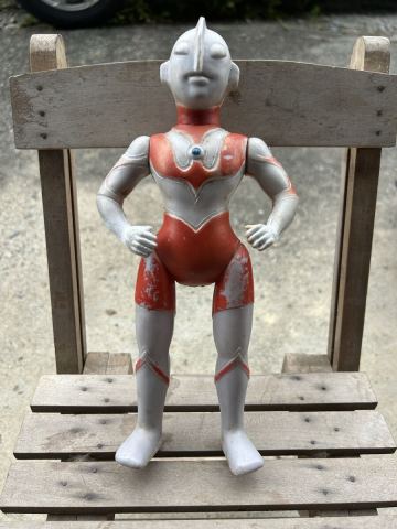 当時物 ウルトラマン ソフビ フィギュア 昭和レトロ 円谷プロ　マルサン　450円サイズ