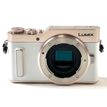 【1円】 パナソニック Panasonic LUMIX DC-GF10 ボディ ホワイト デジタル ミラーレス 一眼カメラ 【中古】