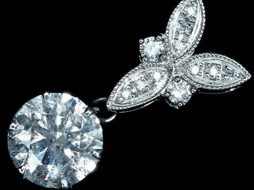 IGL18628SS【1円～】新品【RK宝石】《Diamond》天然ダイヤモンド 超特大3.008ct!! 極上脇石ダイヤモンド Pt900 超高級ペンダントヘッド
