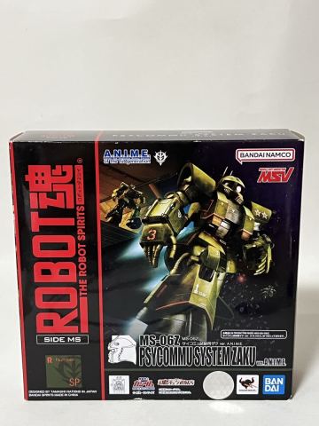 【未開封】魂ウェブ商店限定 ROBOT魂 SIDE MS MS-06Z サイコミュ試験用ザク ver. A.N.I.M.E. MSV バンダイ