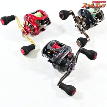 ★☆ダイワ スポーツライン 人気船釣りベイトリール3台セット スパルタンRT TW 100XH-L 16プリード 150SH-DH SKハリケーン 100W-PE★☆