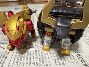 【ジャンク品】 ガオレンジャー 2点セット 百獣戦隊ガオレンジャー パワーアニマル