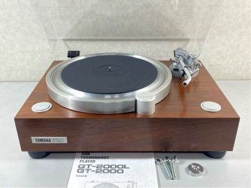 a6572 完全動作品 外観良好 YAMAHA ヤマハ GT-2000L GT2000L オートリフトアップ レコードプレーヤー YAL-1/取説等付