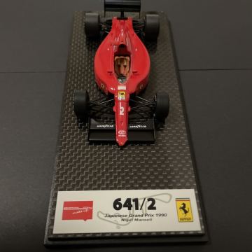 フェラーリ 641/2 日本GP 1990 （No.2） N.マンセル （1/43スケール EIDOLON（アイドロン） FE003B）