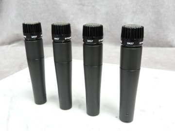 【D】SHURE SM57 ダイナミックマイク 4点セット シュアー 3214488