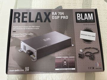 [廃盤][美品]BLAM RELAX RA 704 DSP PRO パワーアンプ