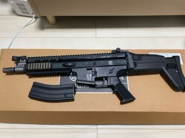 WE SCAR-L V2 GBB ガスブローバック SCAR リアル刻印 1円スタート　（検索用　東京マルイ　電動ガン　ガスガン　オープンボルト）