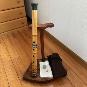 ◆ 竹仙銘　都山流１尺８寸尺八 
