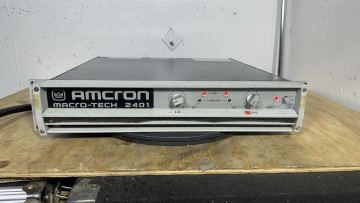Amcron CROWN MACRO-TECH 2402 パワーアンプ 2ch 800W