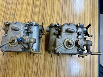 ウェーバー　48DCO2/SP　2基セット　ジェット付き