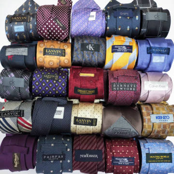 新品同様など 25本 ネクタイ LANVIN KENZO TAKEO KIKUCHI FAIRFAX HUNTING WORLD CANALI SHIPS まとめ セット 大量 Y2K Lot Mixed 2YA002