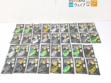 ウッディーベル ヘッドベイトバズ 1/4oz Sサイズプロップ・Lサイズプロップ・3/8oz 等 計34点 未使用セット
