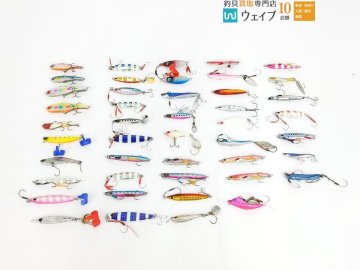 メガバス マキッパ、アイマ コアマン IP-26、ダイワ サムライジグR 40g 等計45点