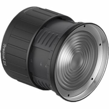 Aputure Fresnel 2X フレネル　レンズ　Bowens マウント　ボーエンズ　barn door バンドア　グリッド