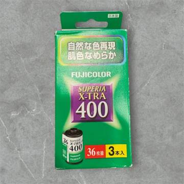 フジフィルム SUPERIA X-TRA 400 36枚撮 期限切れフィルム 3本セット EXPIRED FILM