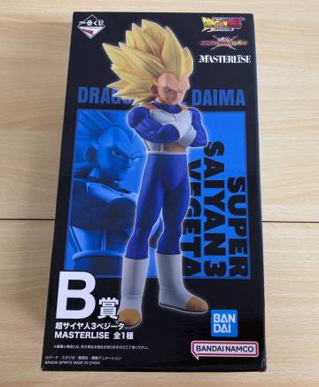 074(15-049)【未開封/１円スタート】 一番くじ ドラゴンボール VSオムニバスCROSS B賞 超サイヤ人３ベジータ MASTERLISE