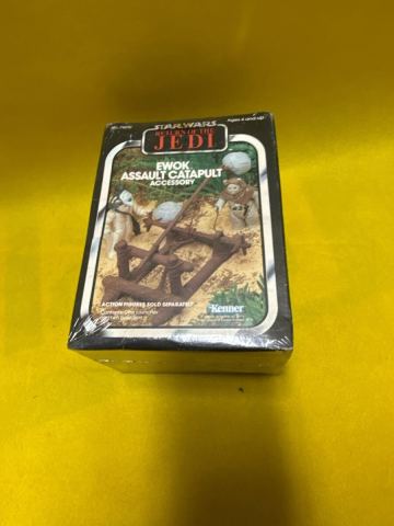 ケナー社が1984年に発売した「スター・ウォーズ エピソード6/ジェダイの帰還」のヴィンテージトイ、「エンドア・フォレスト・レンジャー」