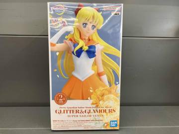 バンプレスト スーパーセーラーヴィーナス Aリボン:ブルー/劇場版「美少女戦士セーラームーンEternal」 GLITTER&GLAMOURS SUPERSAILORVENUS