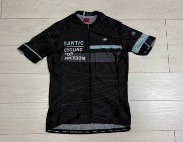 ★Santic サンティック サイクルジャージ 半袖 Lサイズ メンズ★