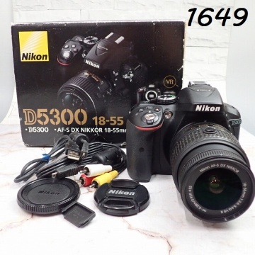 ●MK-1649 NIKON　D5300　18-55　VRⅡKit　DX　VR　AF-S NIKKOR 18-55㎜　1:3.5-5.6GⅡデジタル一眼レフカメラ　60サイズ　20260714