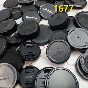 ●MK-1677　レンズキャップまとめ　フロント・リア・ボディ専用フロント　シグマ、タムロン、ソニー、その他いろいろ　60サイズ　20260715