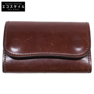【1円】LAST CROPS ラストクロップス GLOVE グローブ コードバン コインケース メンズ