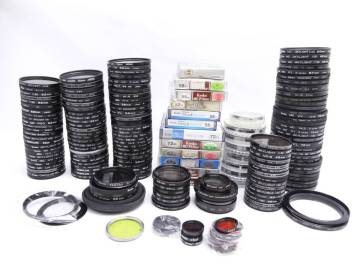 ☆フィルター まとめ売り 約200点 ジャンク品 Kenko,Canon,MARUMI