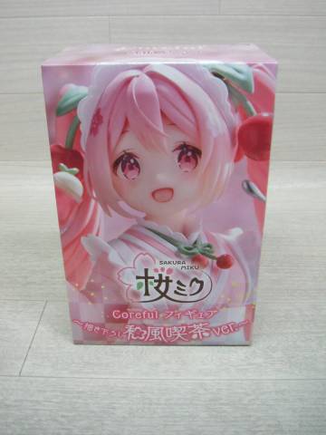 08/H247★桜ミク　 Coreful フィギュア ～描き下ろし和風喫茶ver.～★プライズ★未開封