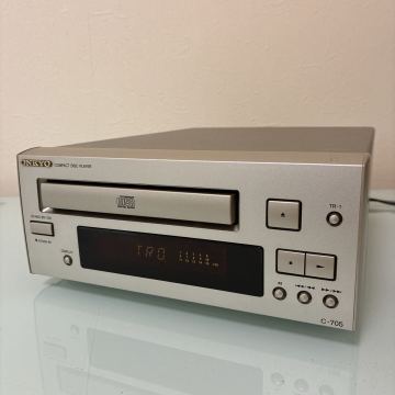 メンテナンス動作品 ONKYO オンキョー CDプレーヤー C-705 コンパクトディスクプレーヤー